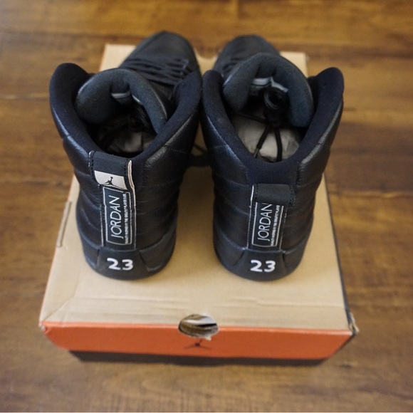 Air Jordan 12 Retro The Master Black Gold 130690-013 Size 9 w/ Box - Picture 4 of 7